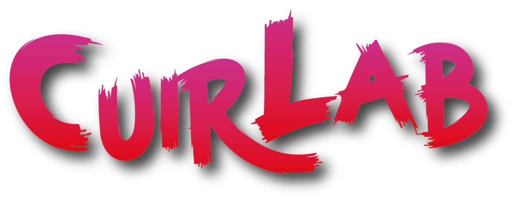 Logo Cuirlab. Barrio Rojo